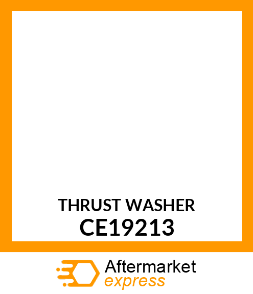 THRUST WASHER CE19213