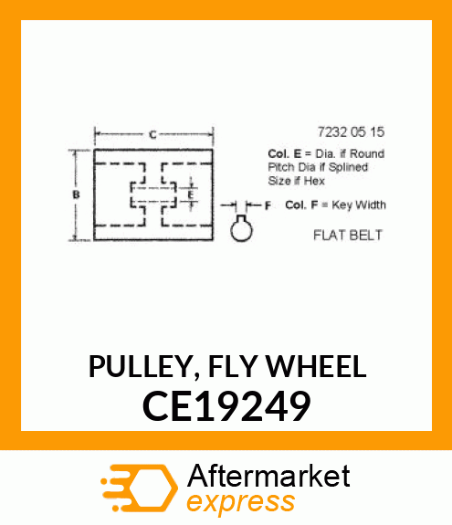 Pulley CE19249