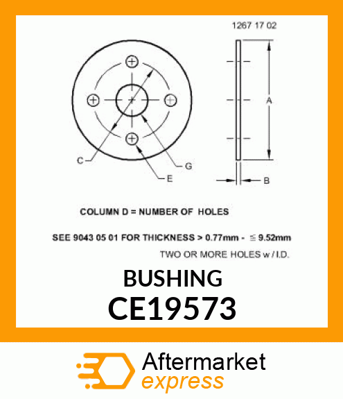 Bushing CE19573