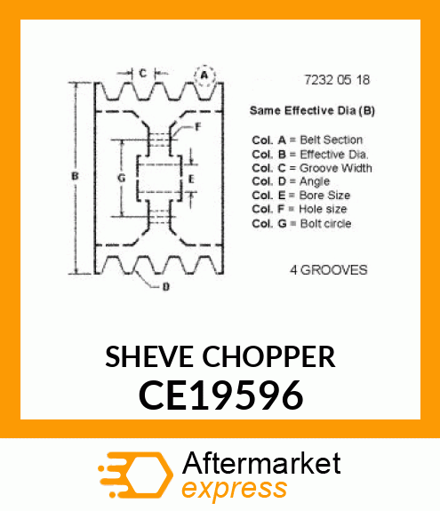 Pulley CE19596