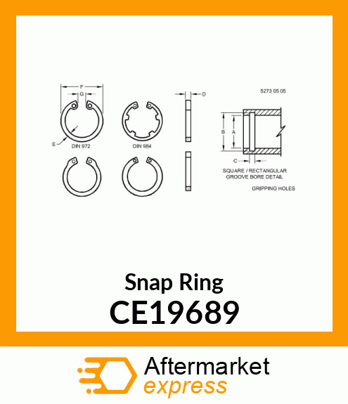 Snap Ring CE19689