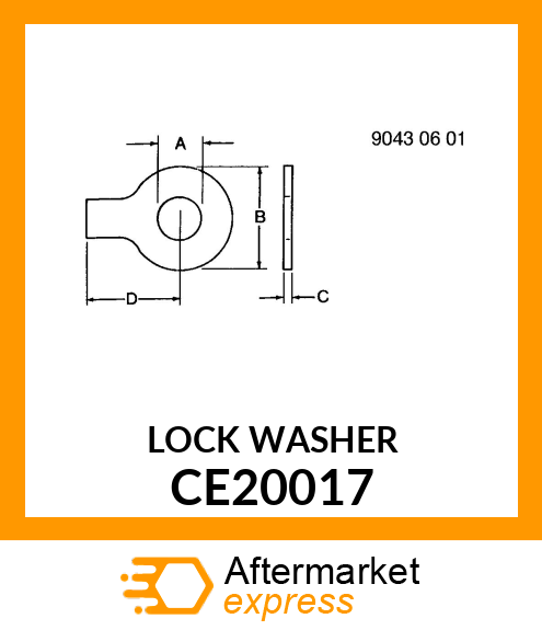 LOCK WASHER CE20017