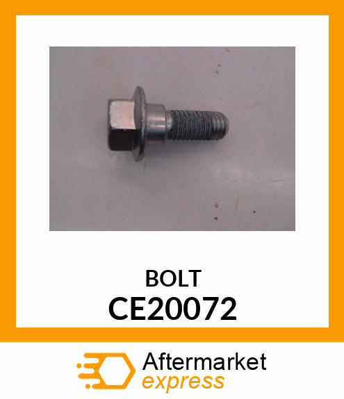 BOLT, BOLT SHOULDER CE20072