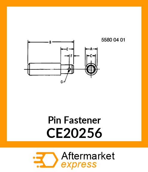 Pin Fastener CE20256