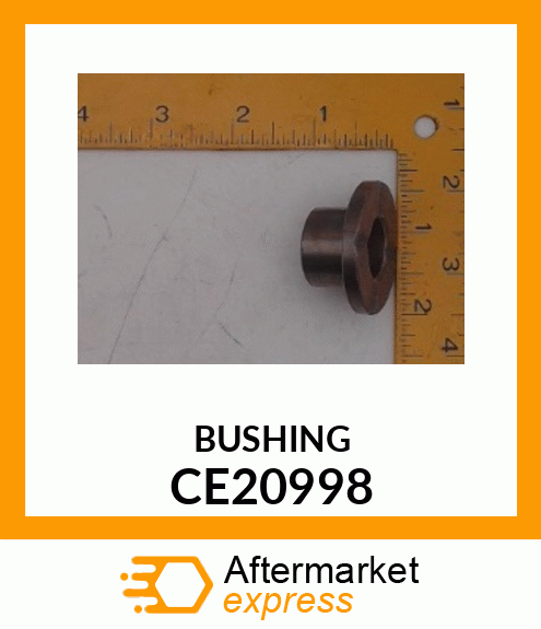 BUSHING, BUSHING SHOULDERED CE20998