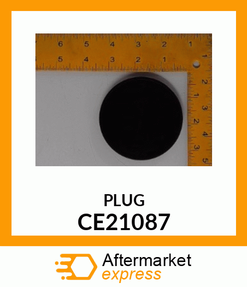 PLUG, COVER, RUBBER COVERED CE21087