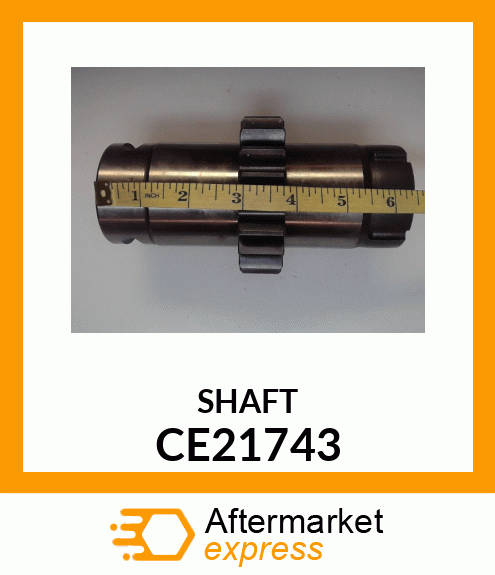 SHAFT, SPUR GEAR INPUT CE21743