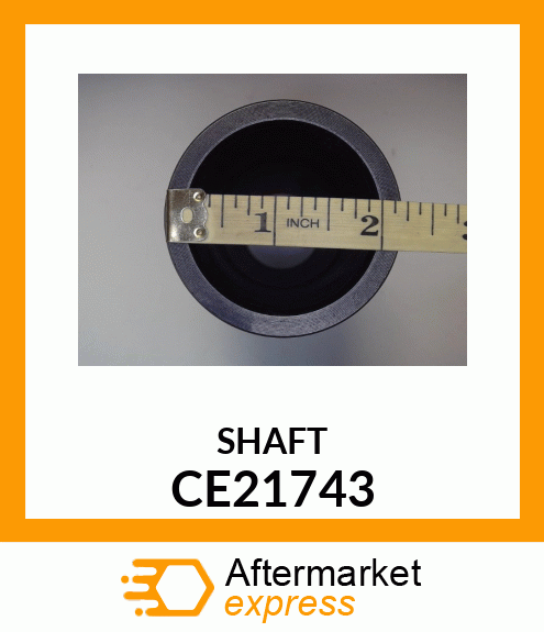 SHAFT, SPUR GEAR INPUT CE21743