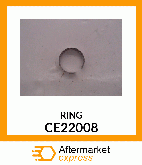 RING, TOLERANCE RING, AN TYPE INTER CE22008