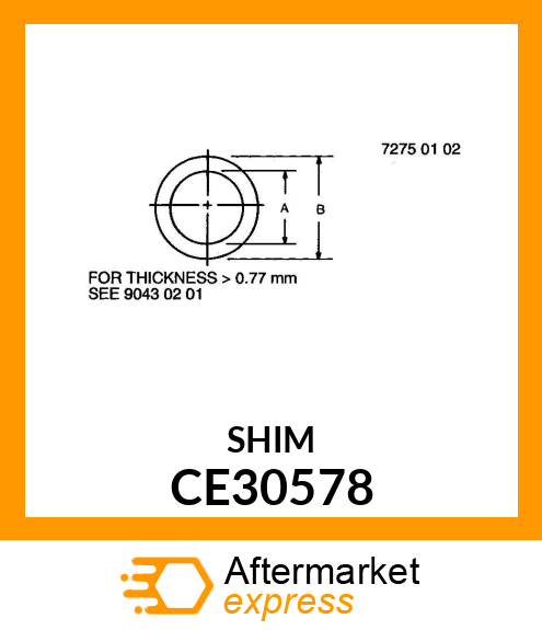 Shim CE30578