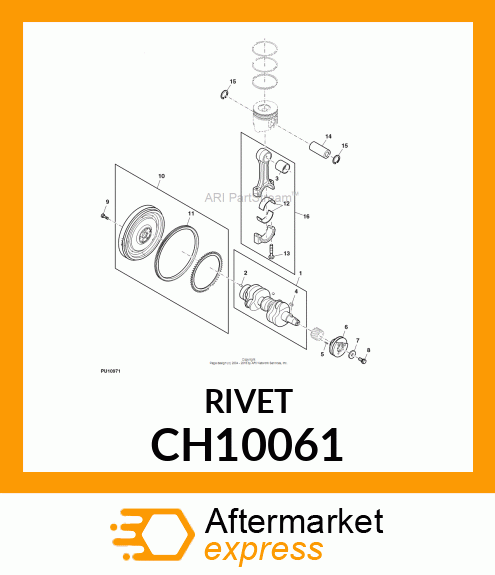 Rivet CH10061