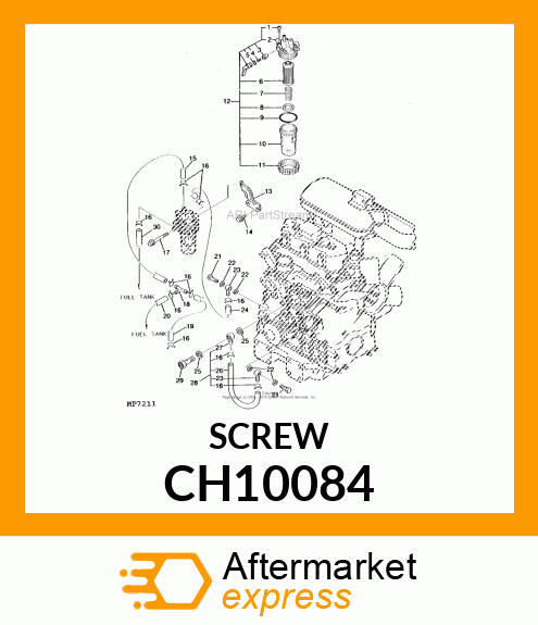 SCREW CH10084