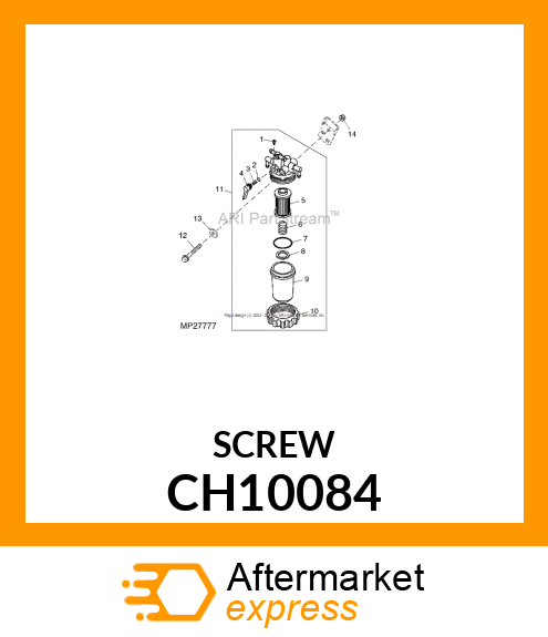 SCREW CH10084