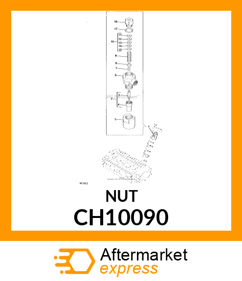 Nut CH10090