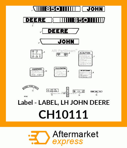 Label CH10111