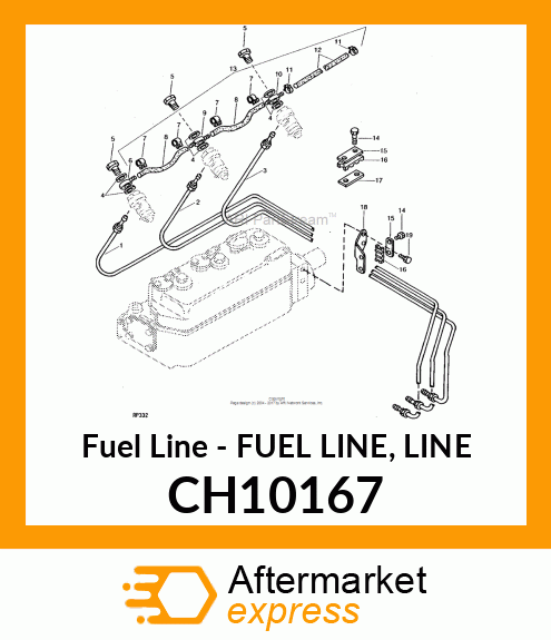 Fuel Line - FUEL LINE, LINE CH10167