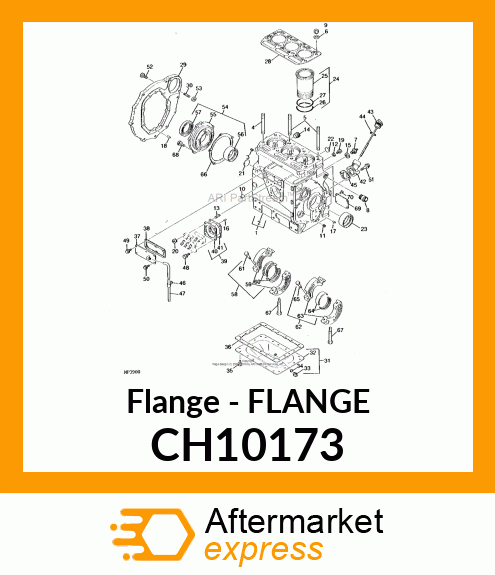 Flange - FLANGE CH10173