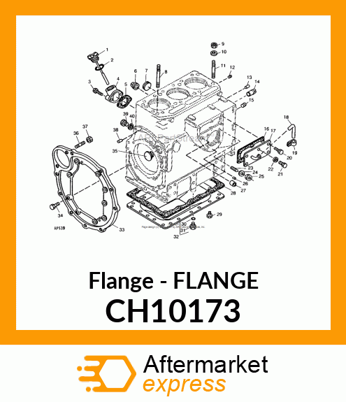 Flange - FLANGE CH10173