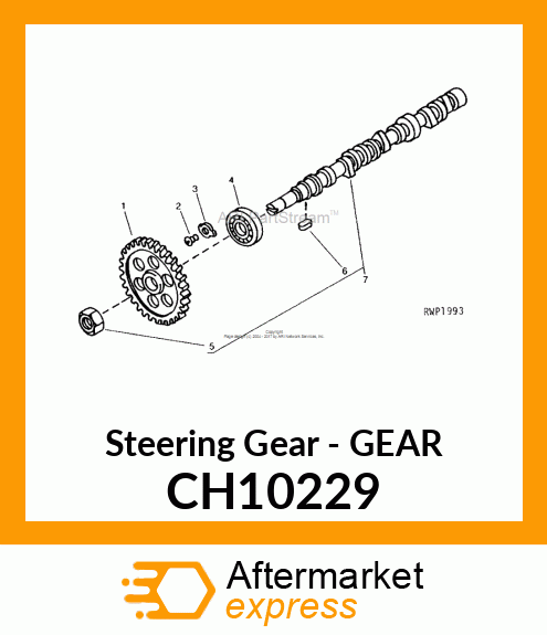 Steering Gear - GEAR CH10229