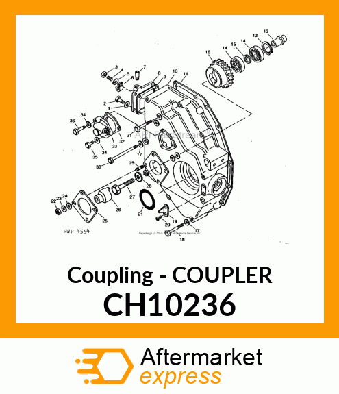 Coupling - COUPLER CH10236