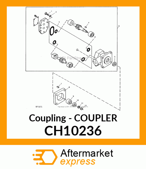 Coupling - COUPLER CH10236