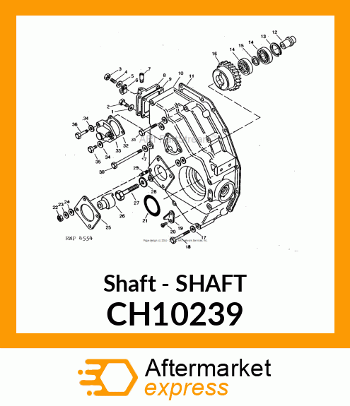 Shaft - SHAFT CH10239