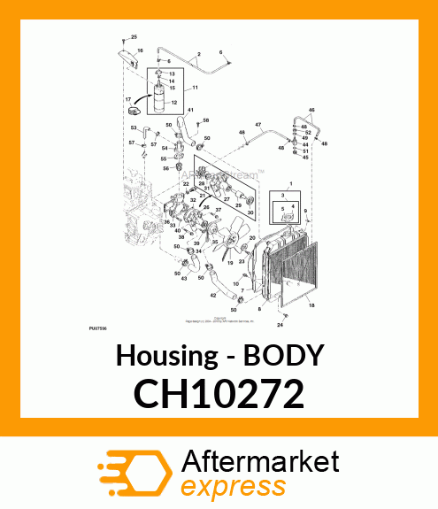 Housing - BODY CH10272