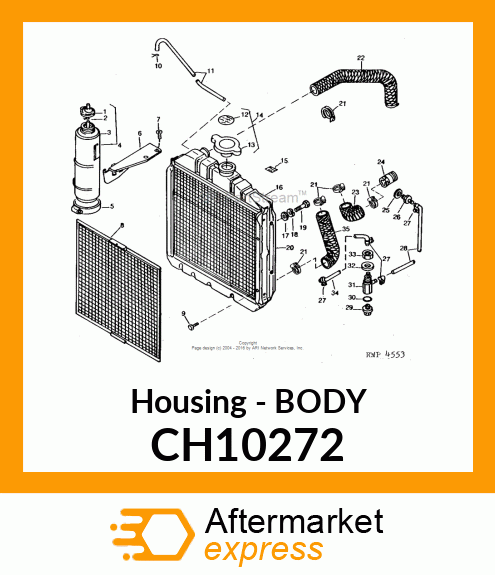 Housing - BODY CH10272