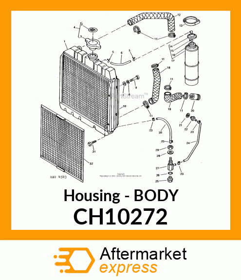 Housing - BODY CH10272