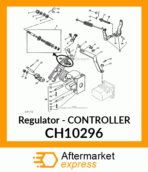 Regulator - CONTROLLER CH10296