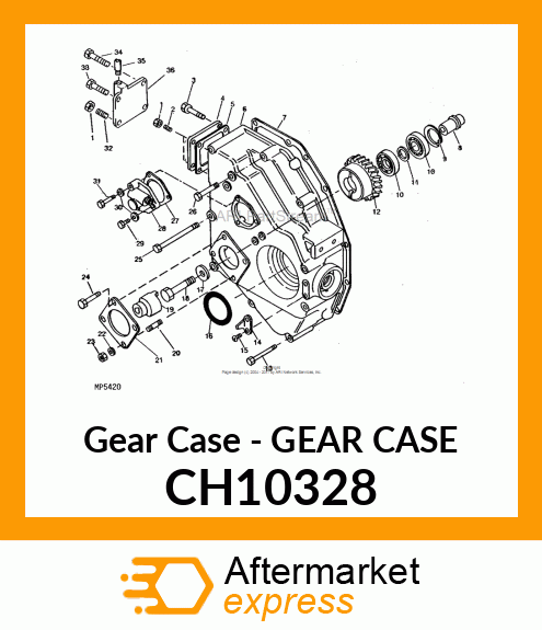 Gear Case - GEAR CASE CH10328