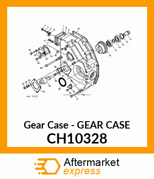 Gear Case - GEAR CASE CH10328