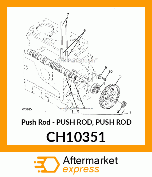 Push Rod CH10351