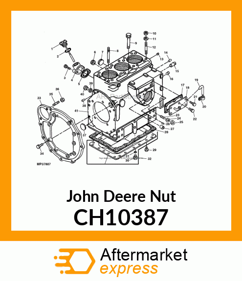 Nut CH10387