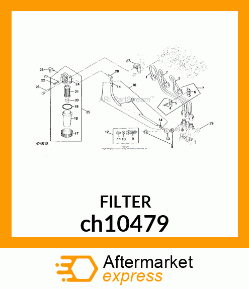 FILTER ELEMENT, ELEMENT ch10479