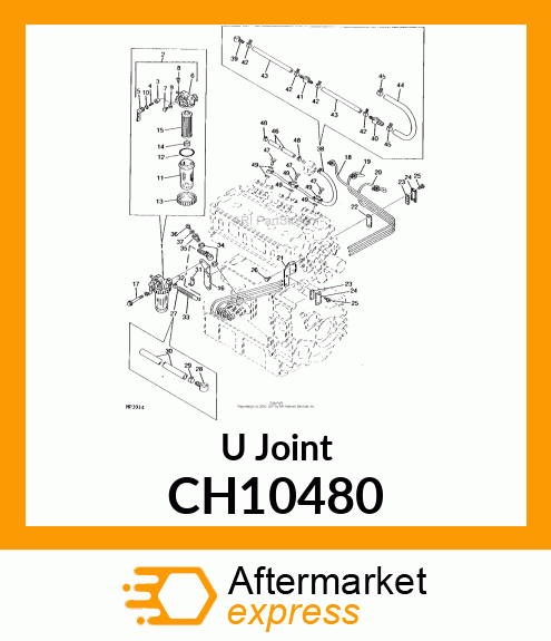 U Joint CH10480