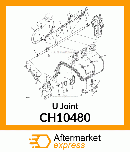 U Joint CH10480