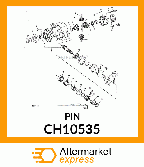 Pin CH10535