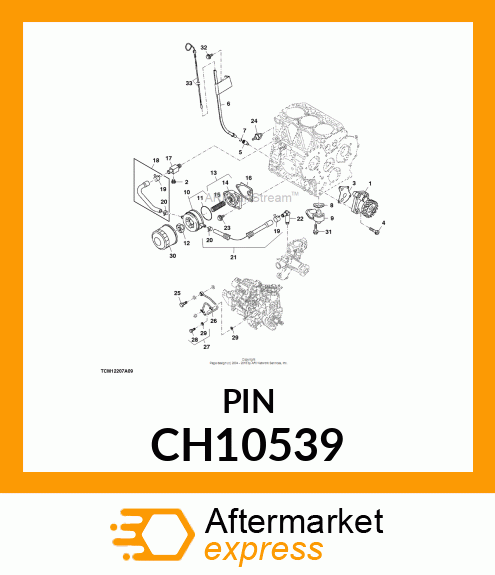 PIN, ROLL CH10539