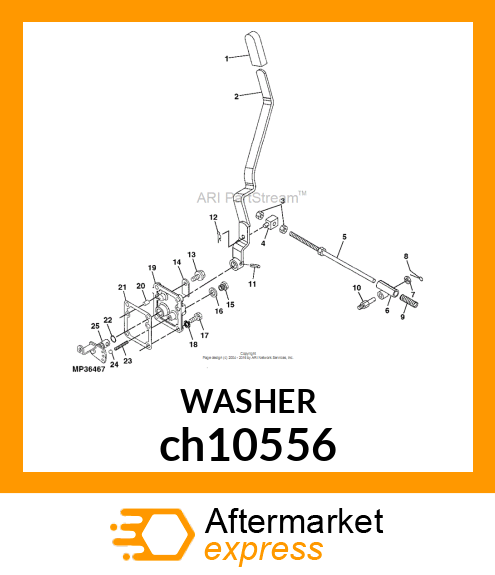 GASKET, SENSOR ch10556