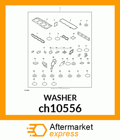 GASKET, SENSOR ch10556