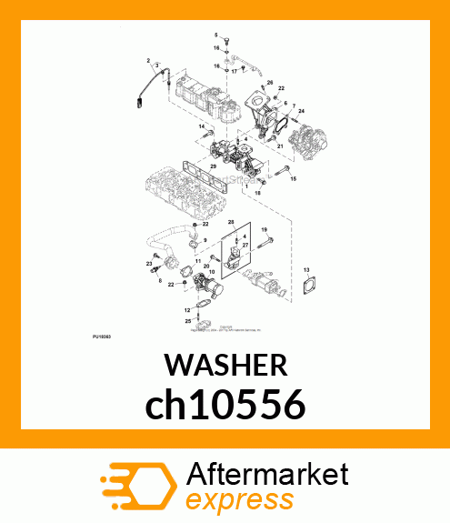 GASKET, SENSOR ch10556