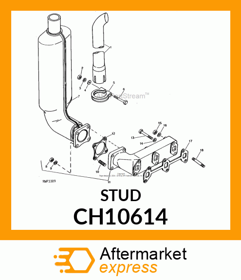 Stud CH10614