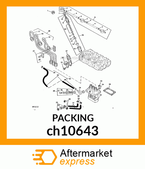 WASHER, WASHER, SEAL ch10643