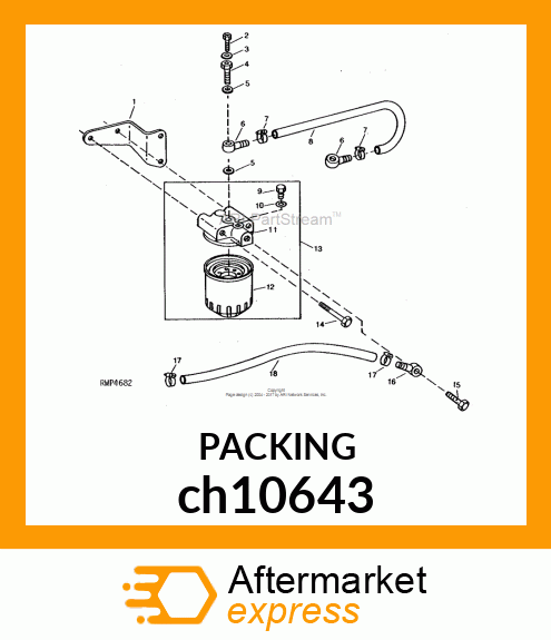 WASHER, WASHER, SEAL ch10643