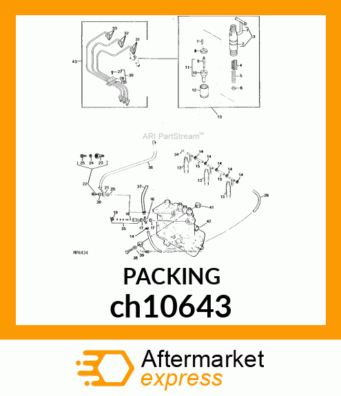 WASHER, WASHER, SEAL ch10643