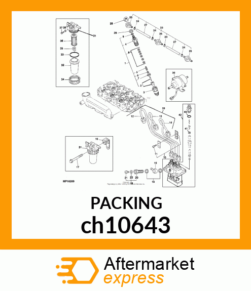 WASHER, WASHER, SEAL ch10643