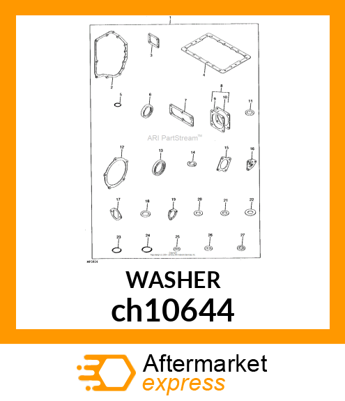 WASHER, WASHER, SEAL ch10644