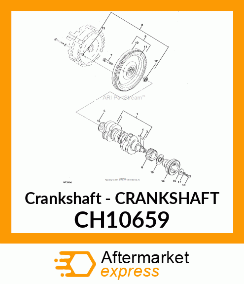 Crankshaft CH10659
