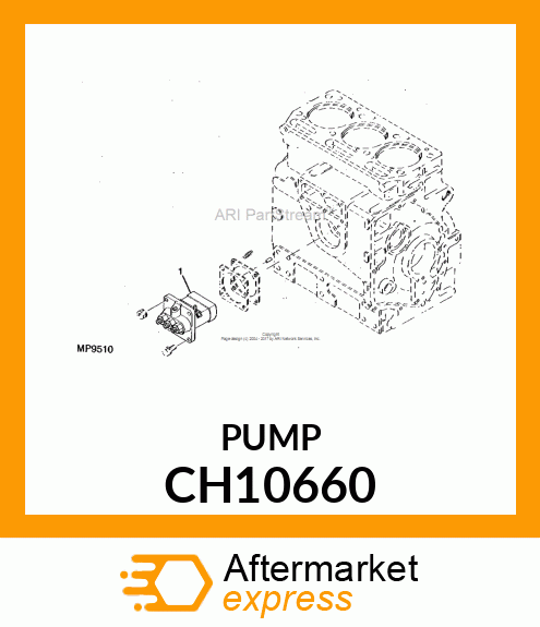 Pump - PUMP,F.I.,ASSY(3T80UJ) CH10660